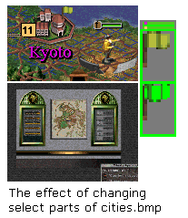 The effects of changing tribe colours
